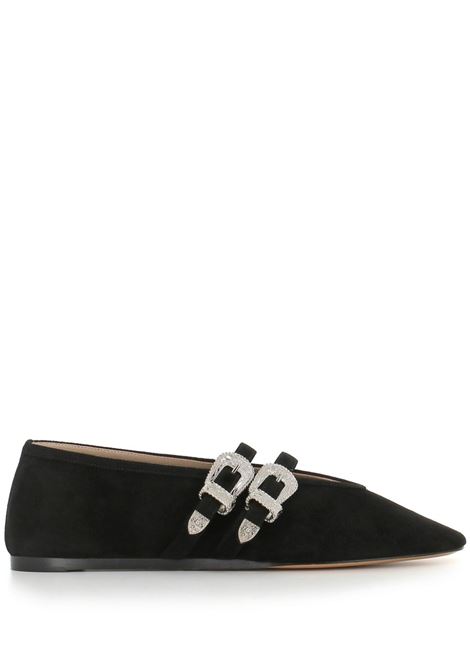 Ballerine Claudia con fibbie in nero Le monde beryl - donna